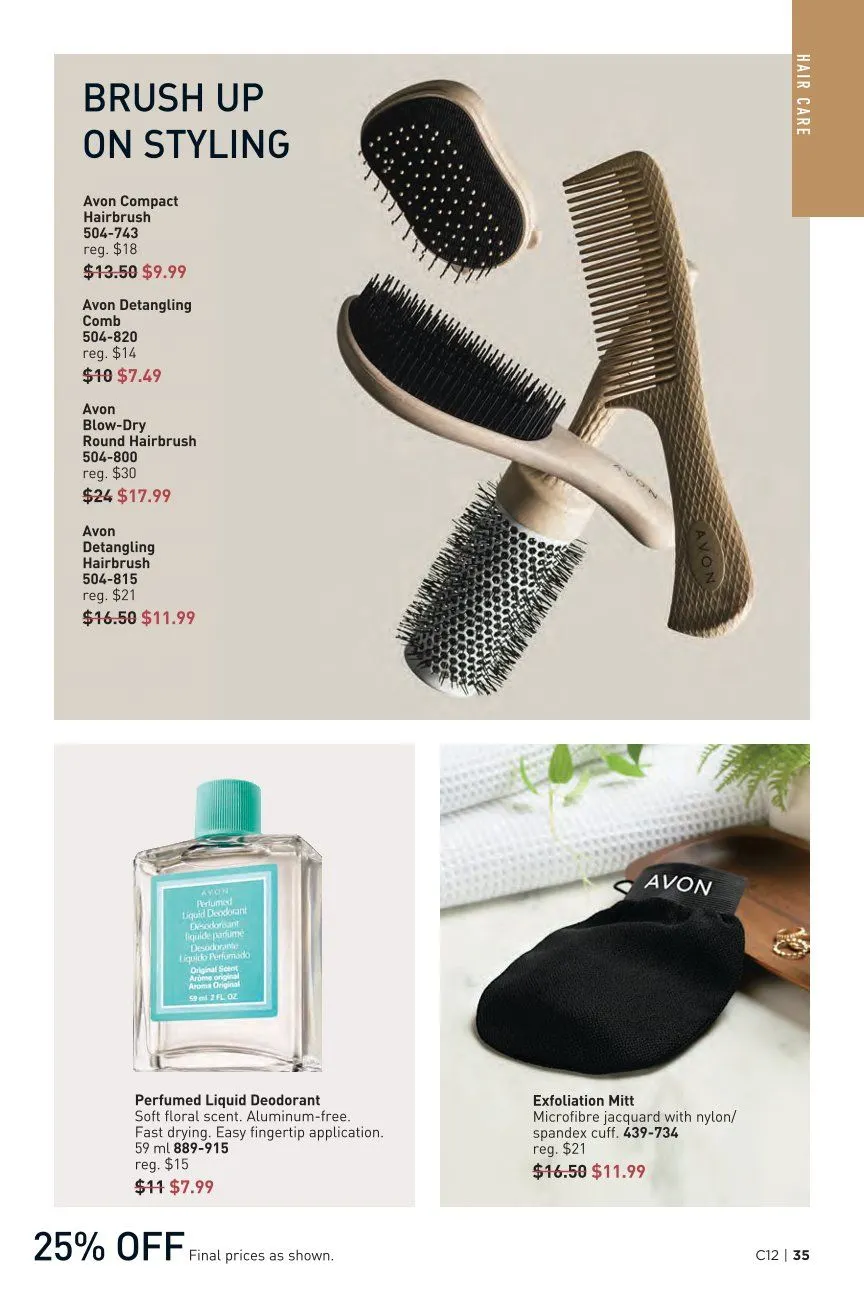Avon Sales from June 10 to June 30 2026 - flyer page 35
