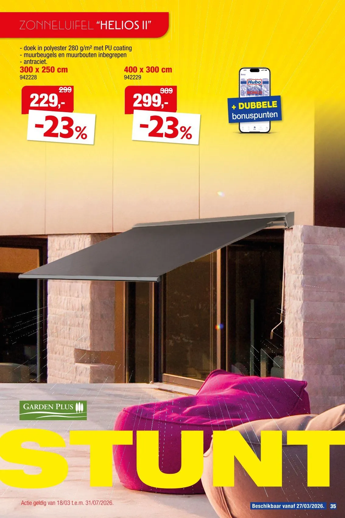 Hubo folders van 18 maart tot 31 juli 2026 - Folder pagina 35