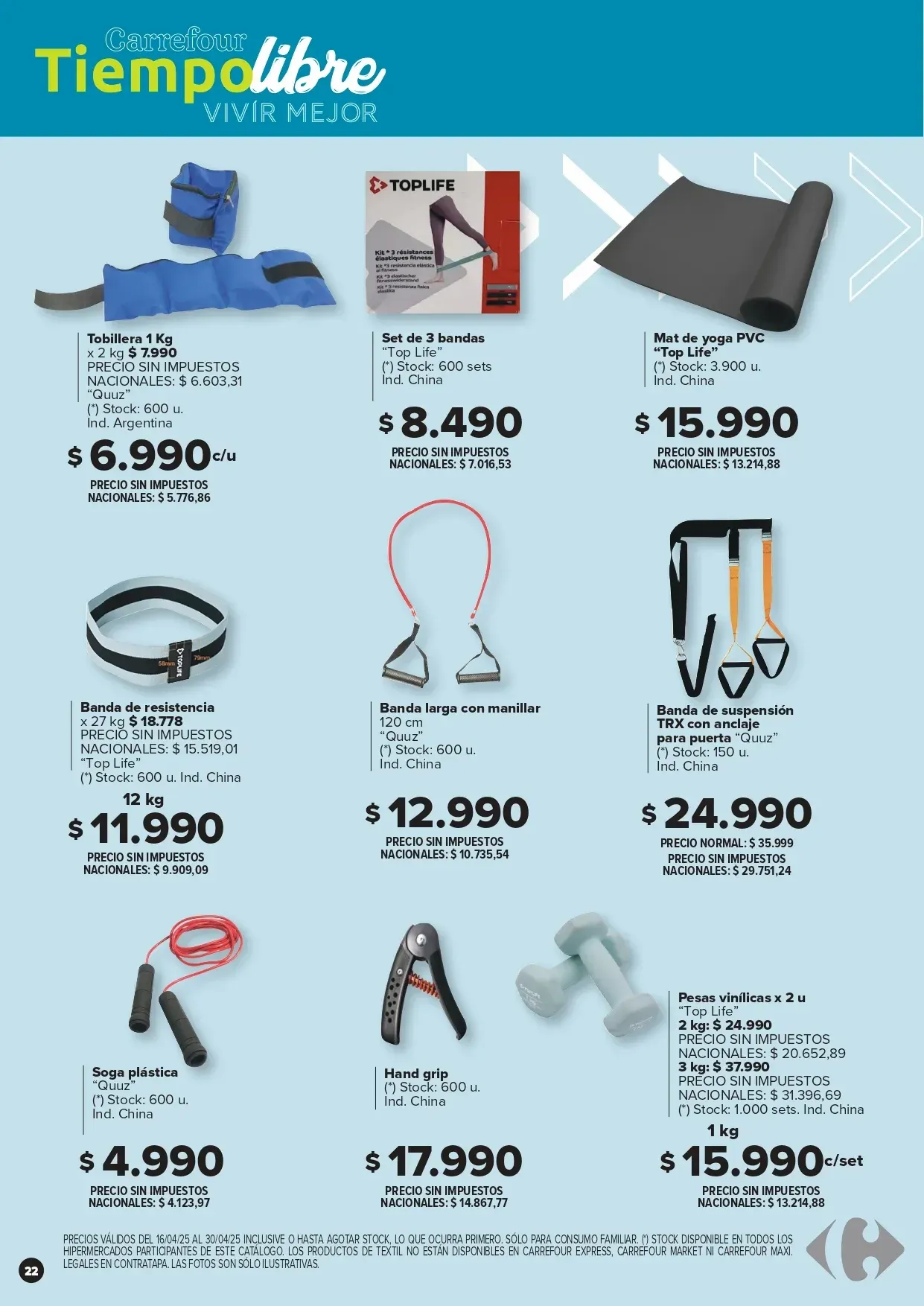 Ofertas de Carrefour Ofertas semanales 17 de abril al 30 de abril 2025 - Página 22 del catálogo