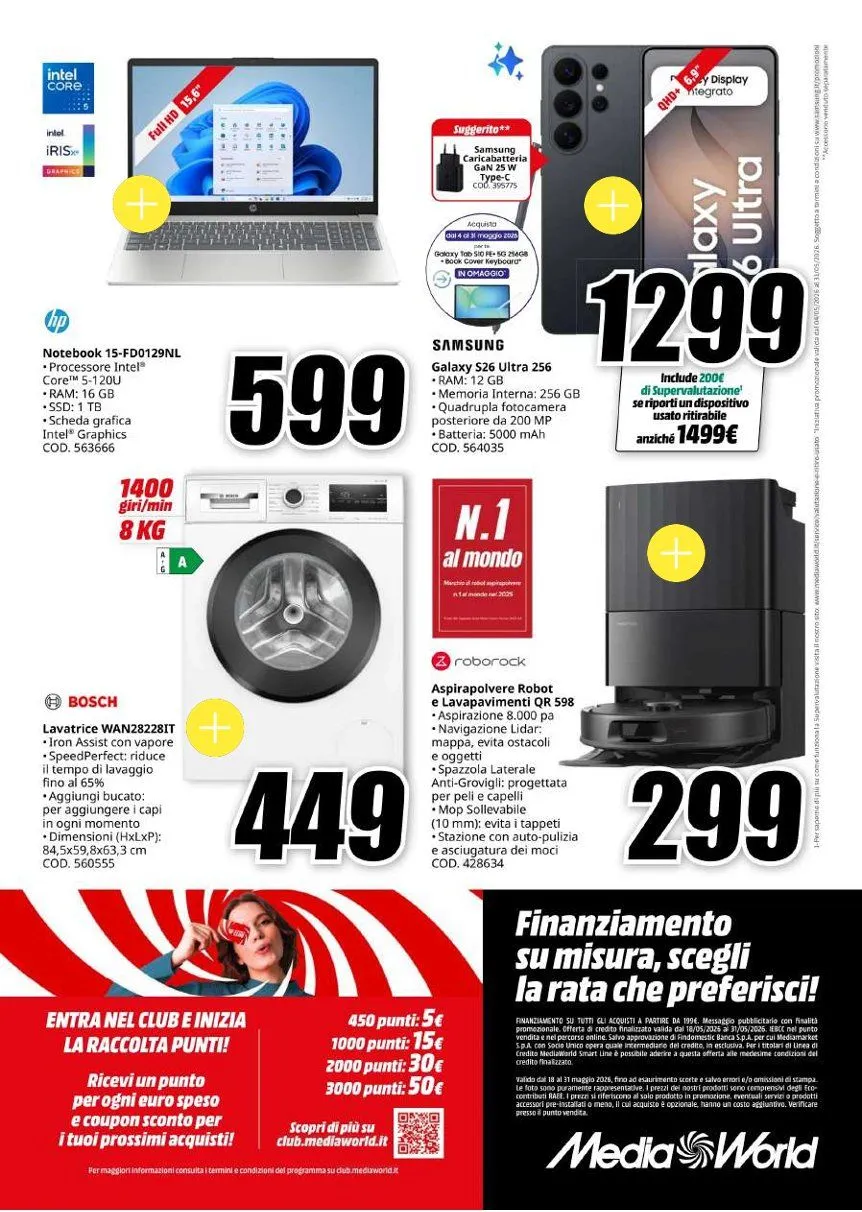 Volantini MEDIAWORLD da 18 maggio a 31 maggio di 2026 - Pagina del volantino 36