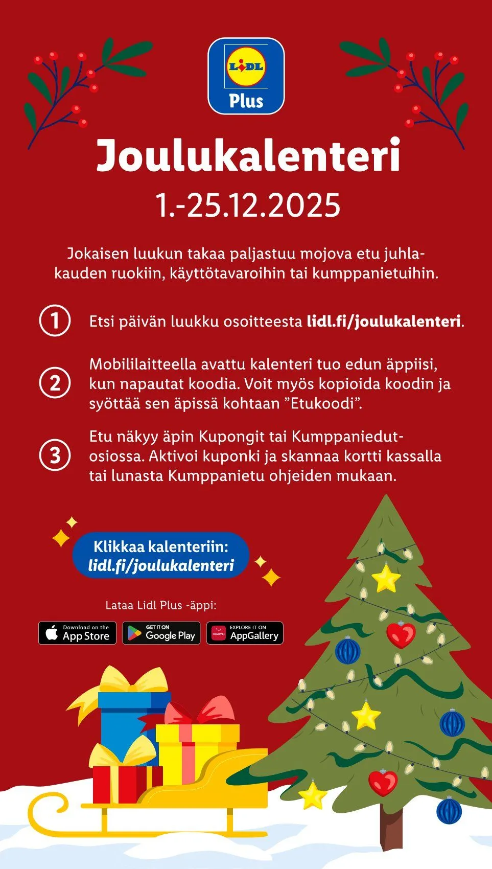 Lidl  voimassa alkaen 18. joulukuuta - 21. joulukuuta 2025 - Tarjouslehti sivu 36
