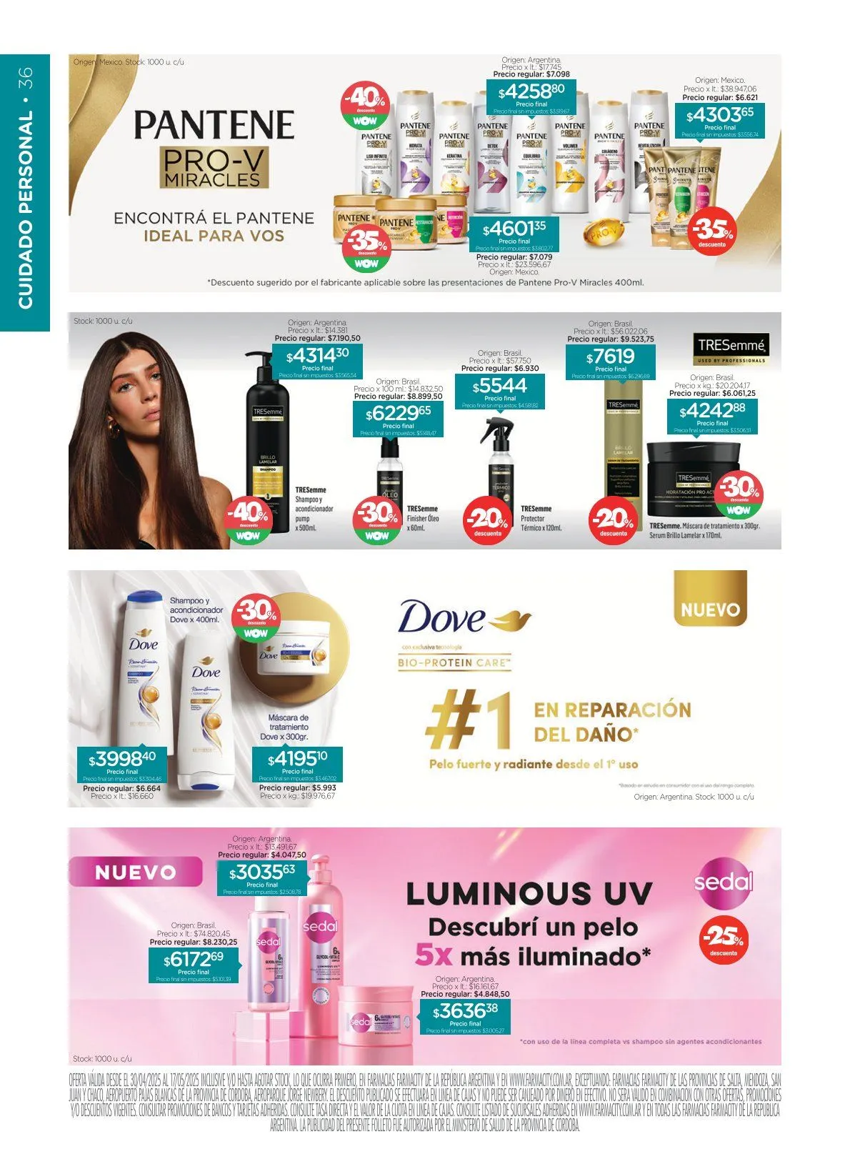 Ofertas de Farmacity Ofertas 6 de mayo al 17 de mayo 2025 - Página 36 del catálogo