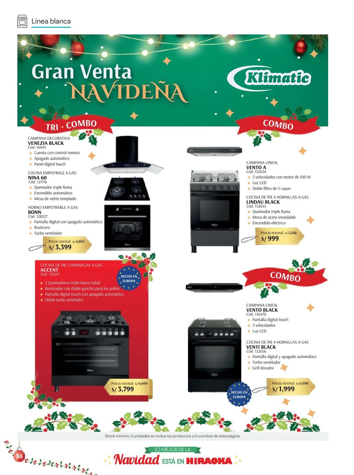 Catalogo de Hiraoka Ofertas 9 de diciembre al 31 de diciembre 2025 - Pag 36