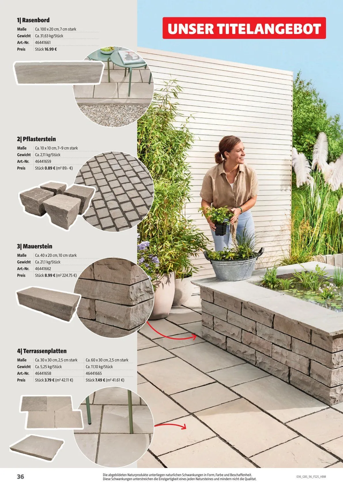 Hagebau Prospekt von 21. Mai bis 31. Dezember 2025 - Prospekt seite 36