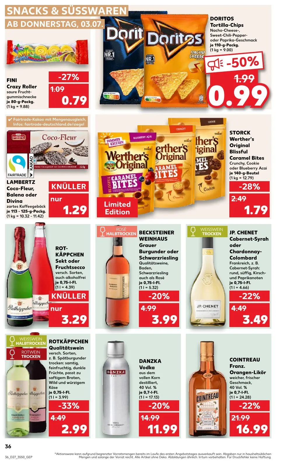 Kaufland Prospekt von 3. Juli bis 9. Juli 2025 - Prospekt seite 27