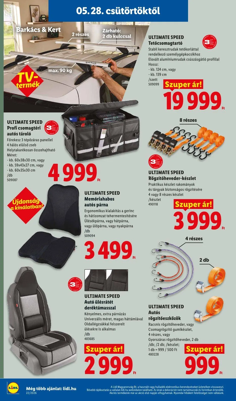 Katalógus  Lidl legfrissebb  május 28.-tól június 3.-ig 2026. - Oldal 36