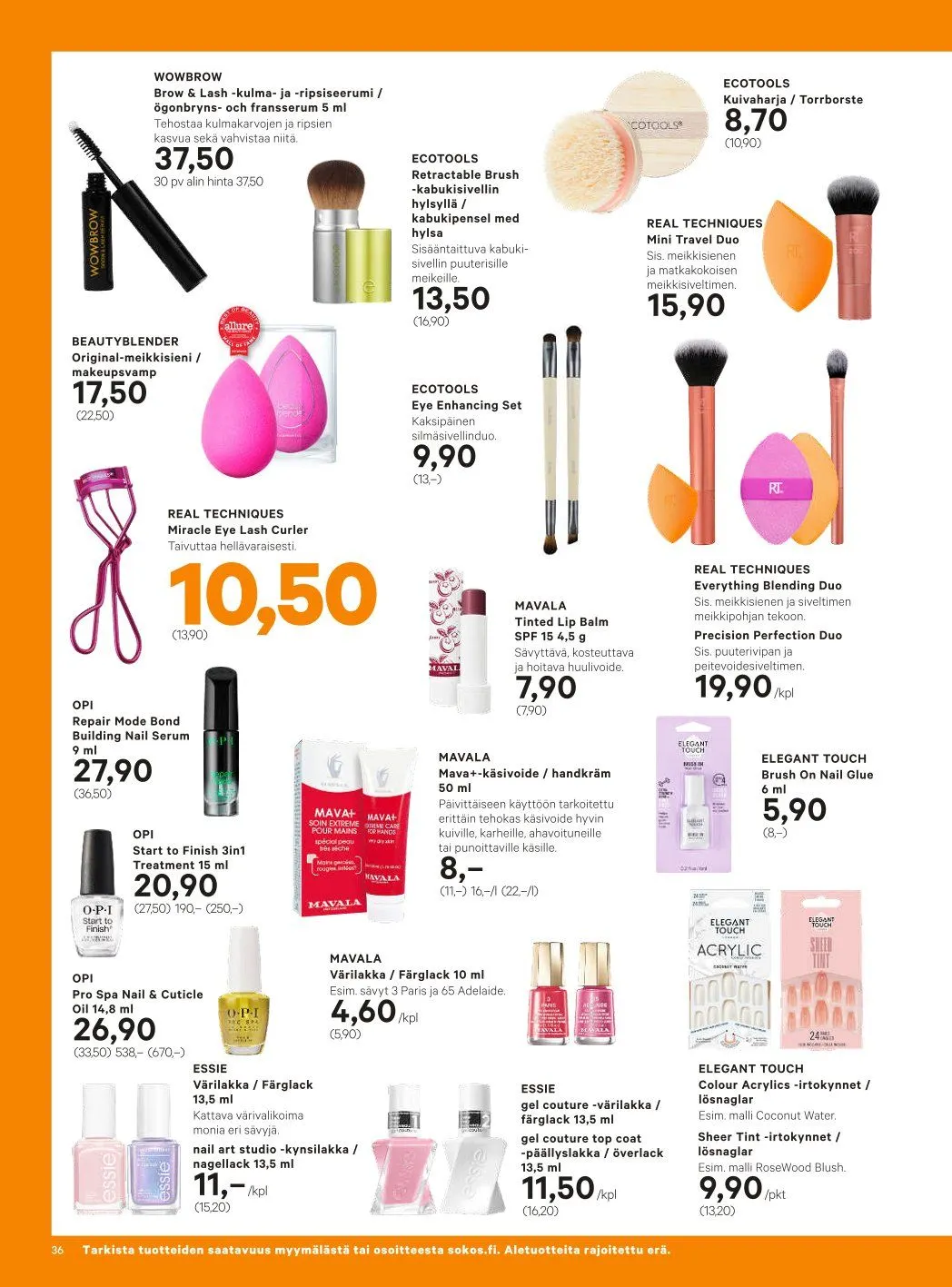 Sokos Tarjoukset voimassa alkaen 8. tammikuuta - 19. tammikuuta 2025 - Tarjouslehti sivu 36