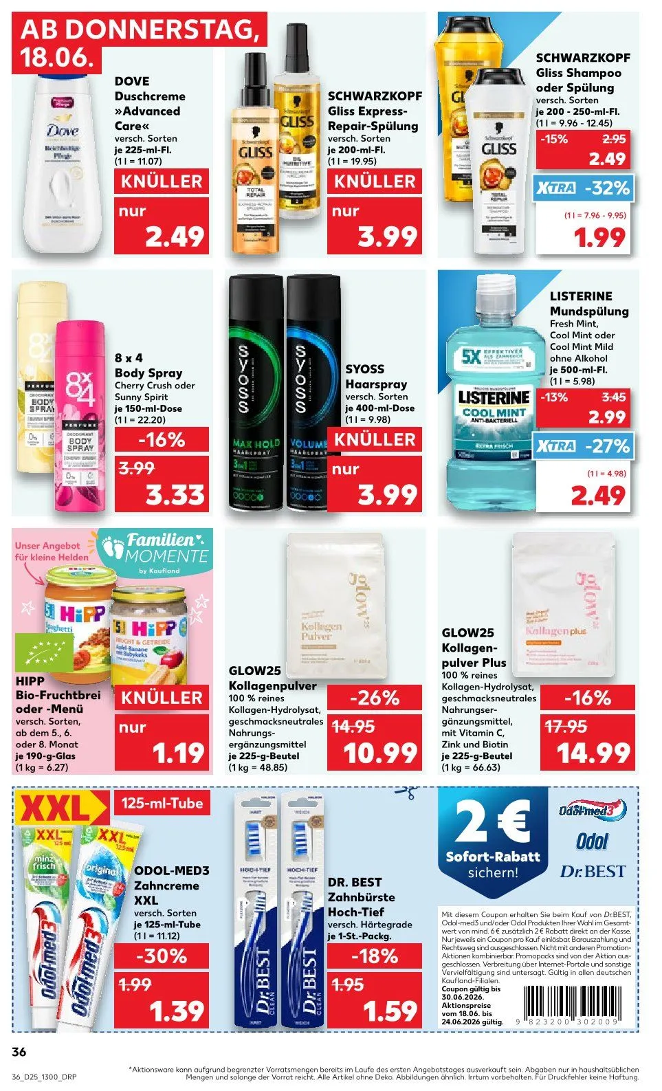 Kaufland Prospekte  von 18. Juni bis 24. Juni 2026 - Prospekt seite 36