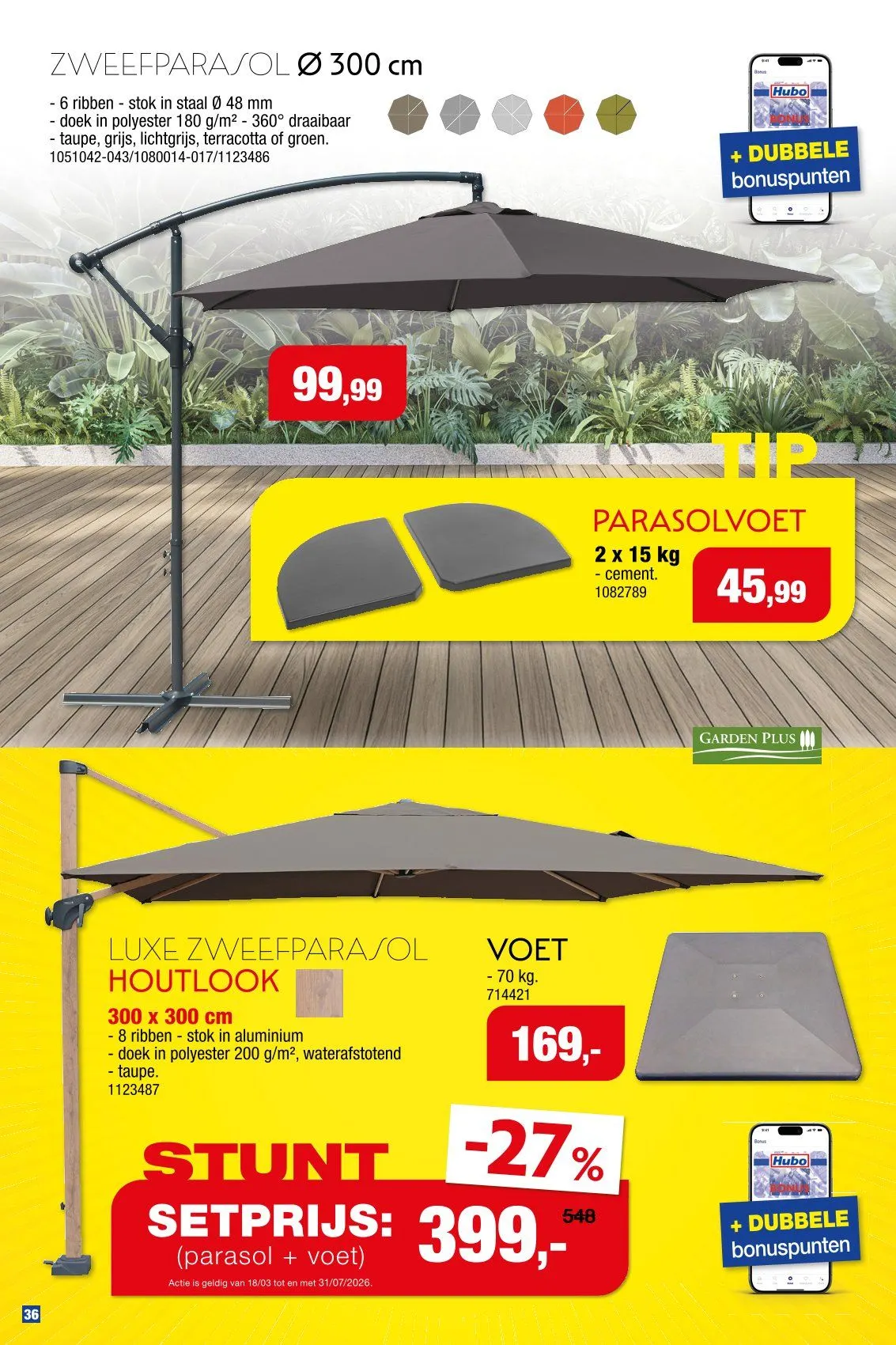 Hubo folders van 18 maart tot 31 juli 2026 - Folder pagina 36