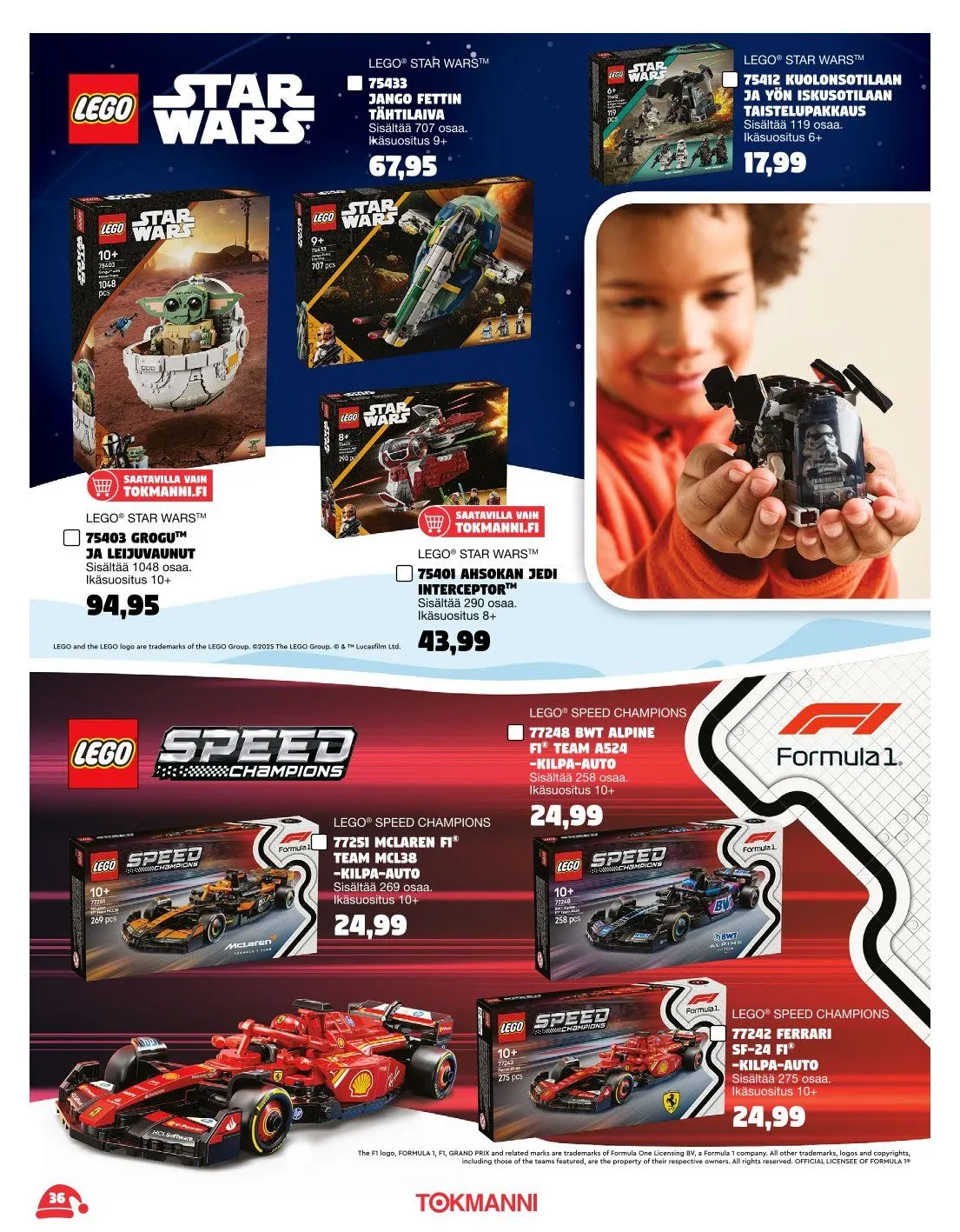  Tokmanni Tarjoukset voimassa alkaen 3. marraskuuta - 24. joulukuuta 2025 - Tarjouslehti sivu 36