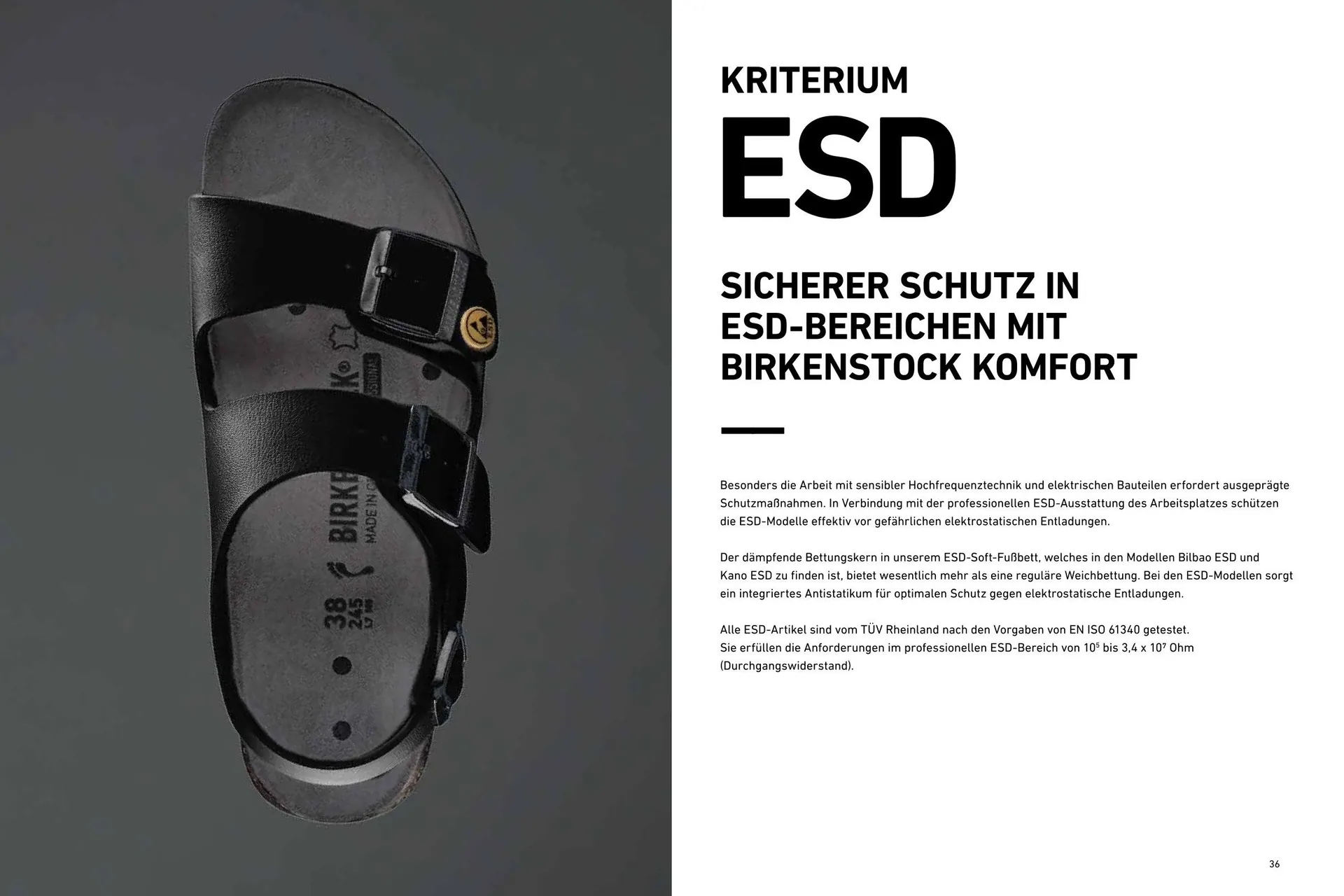 Birkenstock Katalog von 23. Januar bis 31. Dezember 2025 - Prospekt seite 36