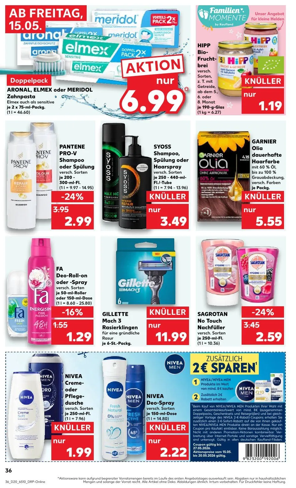  Kaufland Prospekte  von 15. Mai bis 20. Mai 2026 - Prospekt seite 36