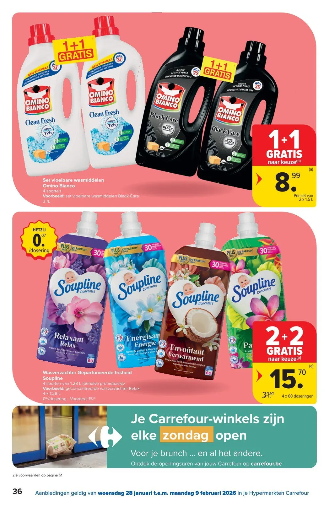 Carrefour folder van 28 januari tot 9 februari 2026 - folder pagina 36
