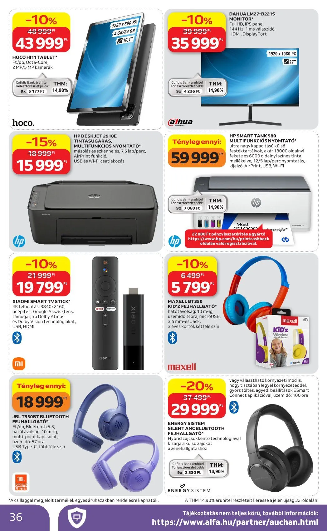 Katalógus Auchan Ajánlatai április 9.-tól április 15.-ig 2026. - Oldal 36