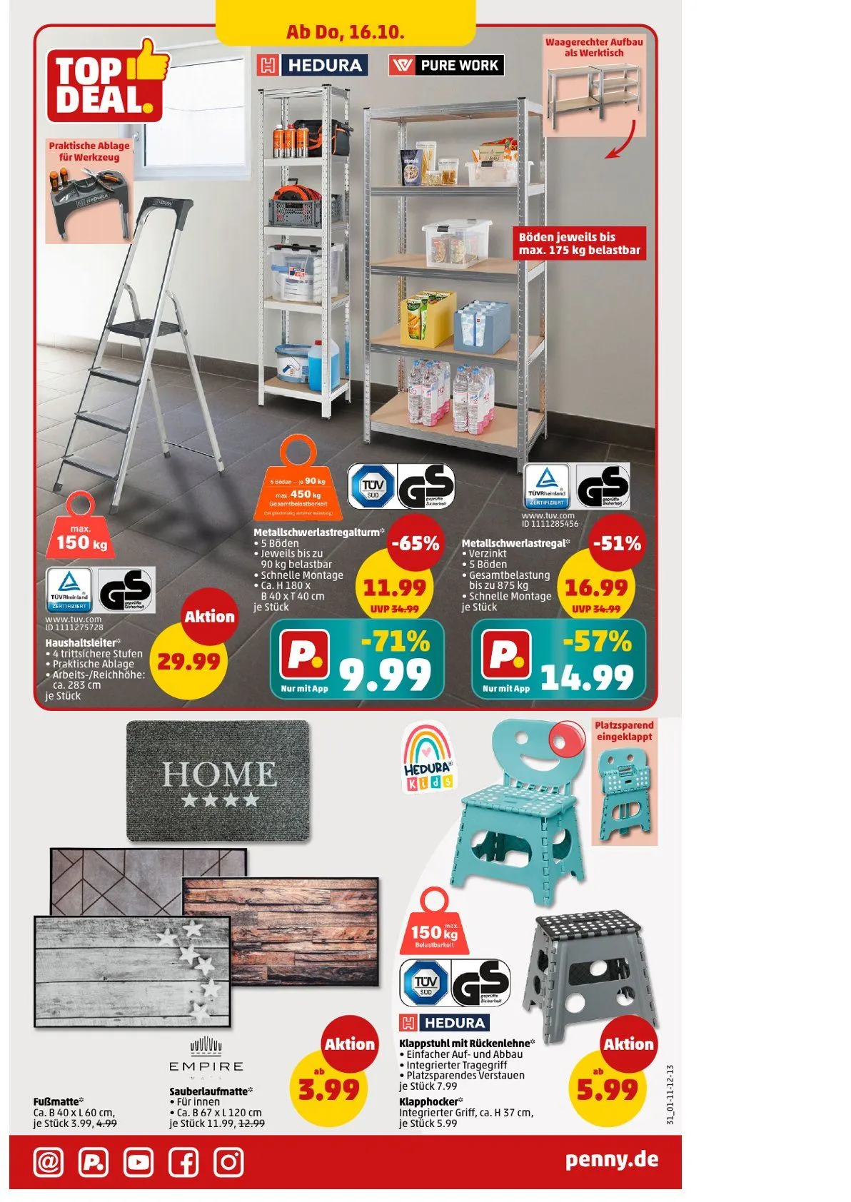 Penny Prospekte von 13. Oktober bis 18. Oktober 2025 - Prospekt seite 35