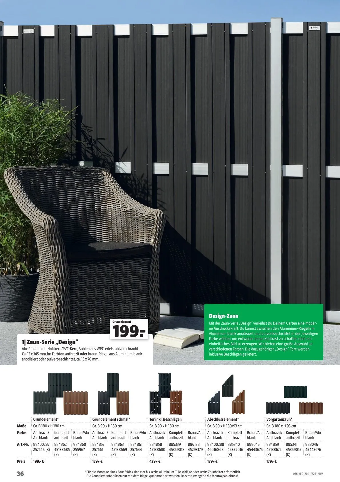 Hagebau Prospekt von 21. Mai bis 31. Dezember 2025 - Prospekt seite 36