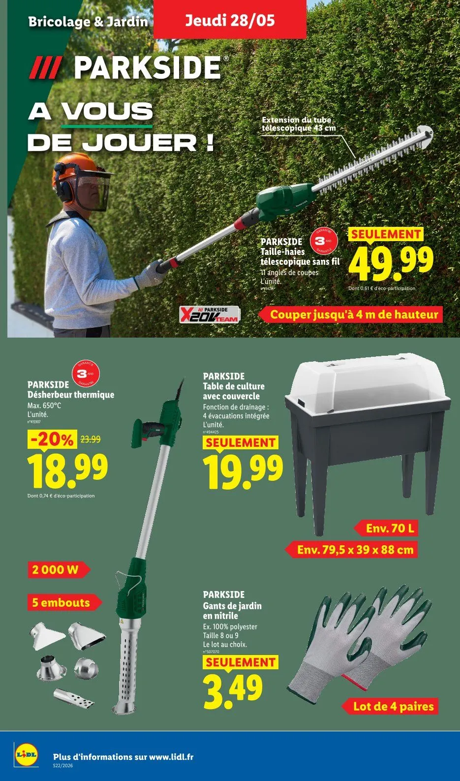 Catalogues Lidl du 28 mai au 3 juin 2026 - Catalogue page 36