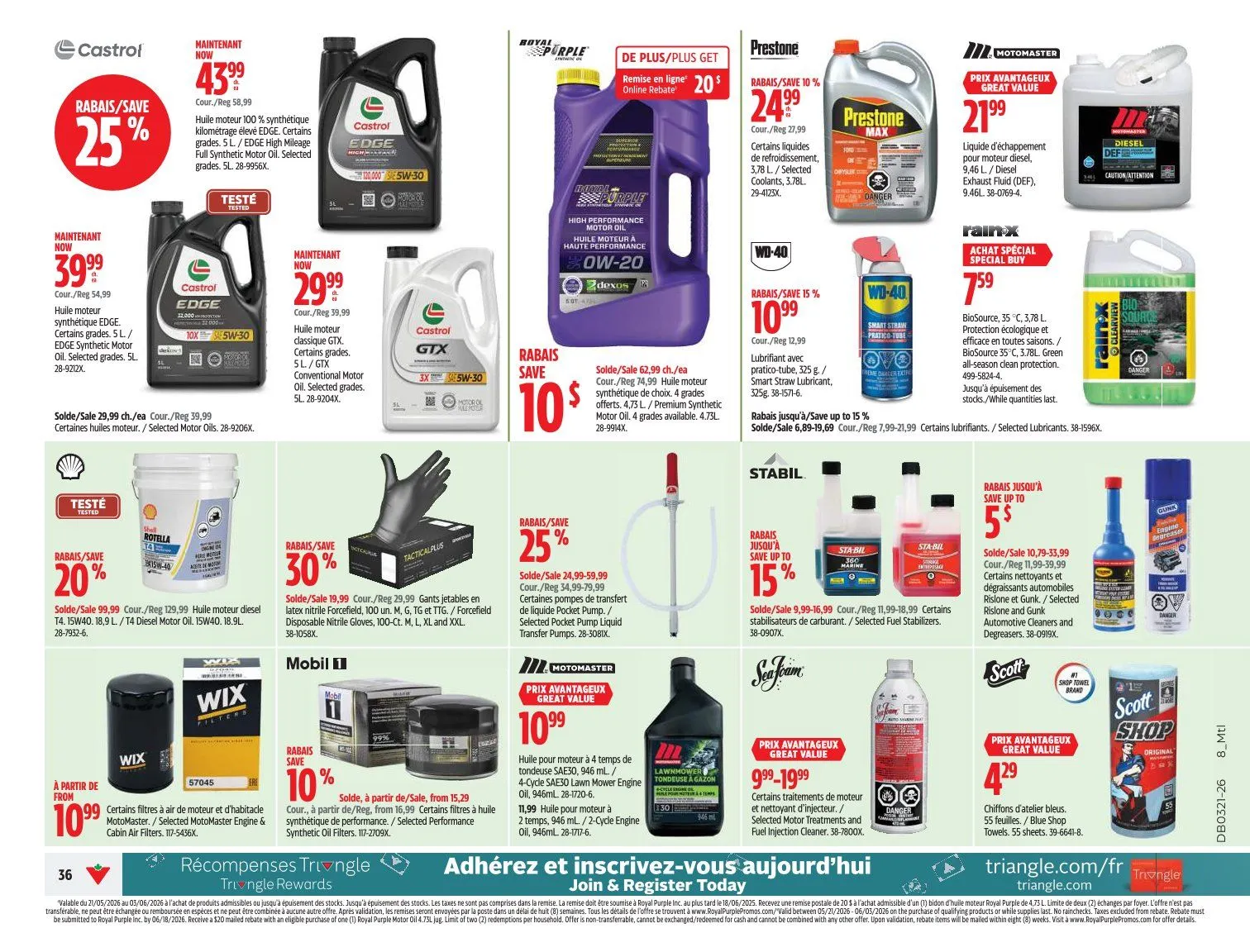 Canadian Tire Sales from May 22 to May 28 2026 - flyer page 36