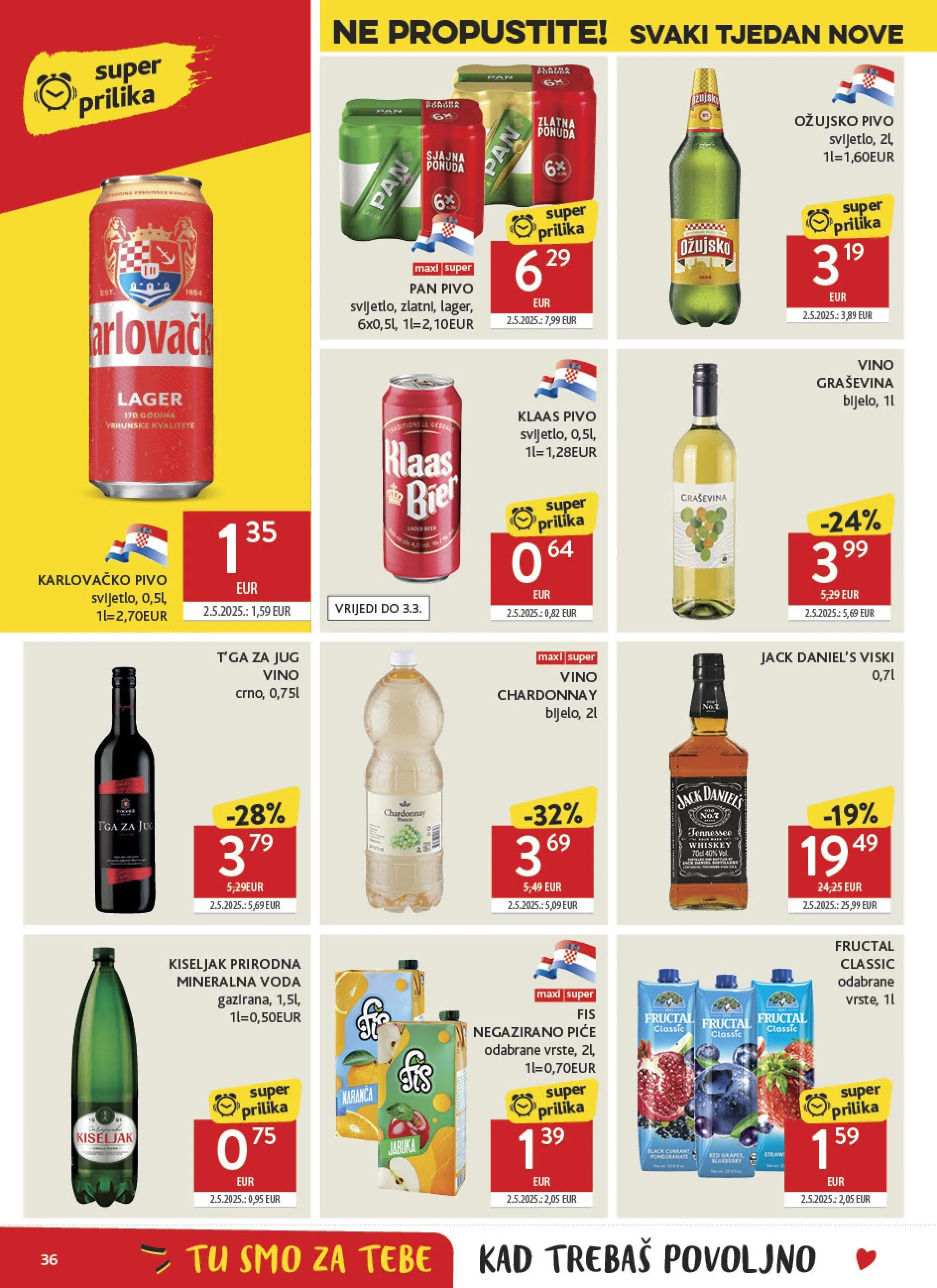 Katalog Konzum od 18. veljače do 24. veljače 2026. - Pregled Stranica 36