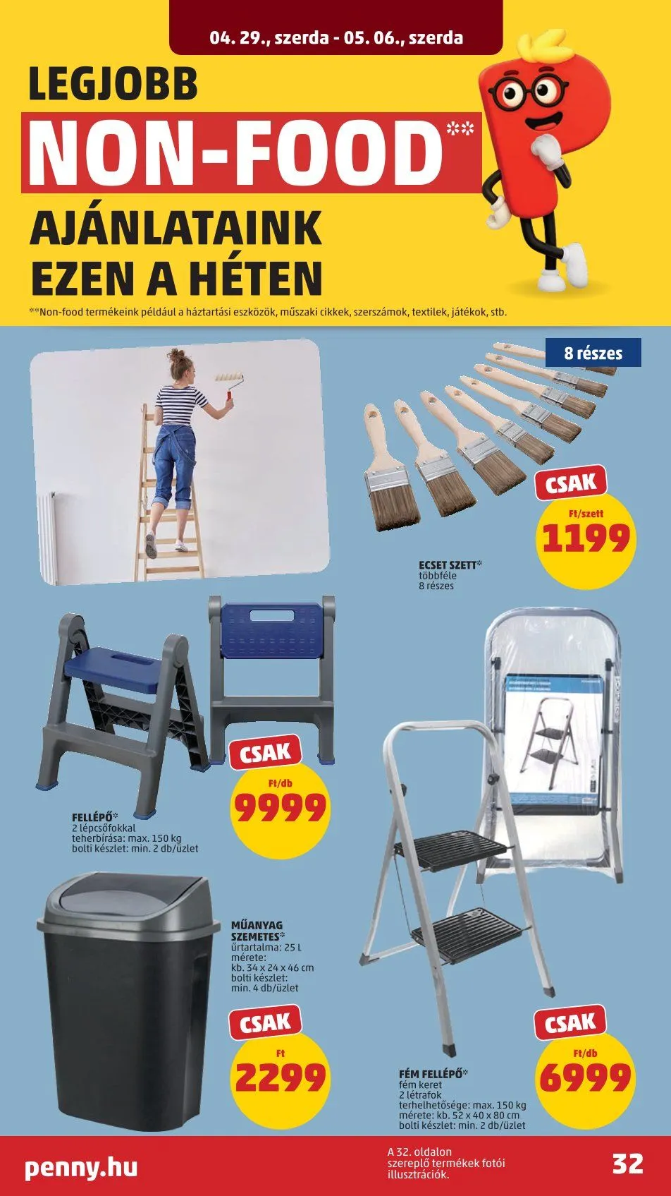 Katalógus  Penny Market legfrissebb ajánlatai április 29.-tól május 6.-ig 2026. - Oldal 36