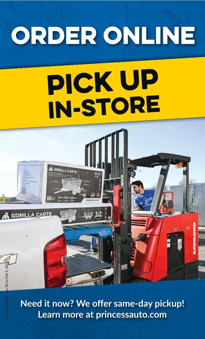 Princess Auto Sales from January 28 to February 9 2025 - flyer page 36