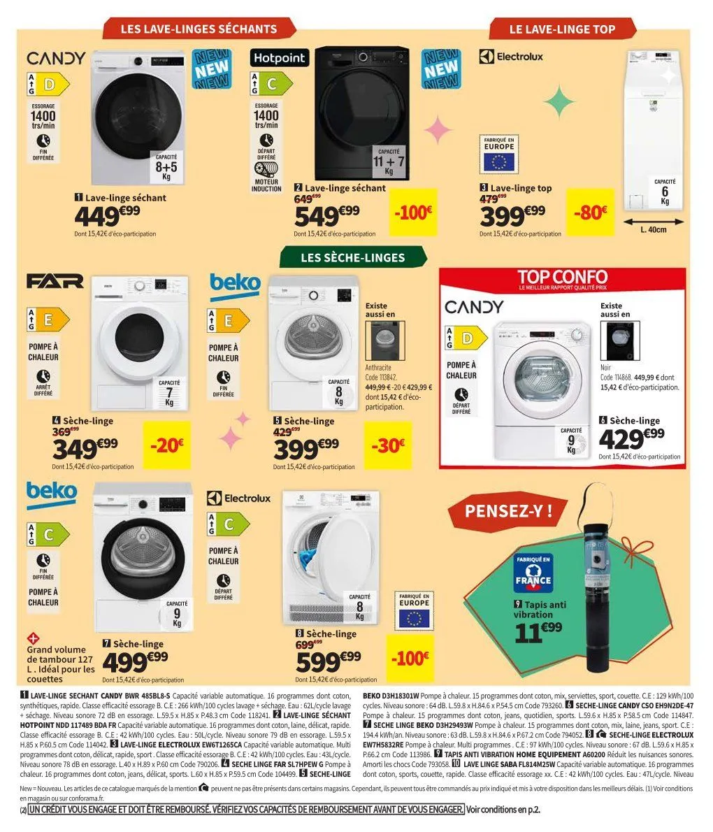 Conforama Catalogue du 1 décembre au 25 décembre 2025 - Catalogue page 36