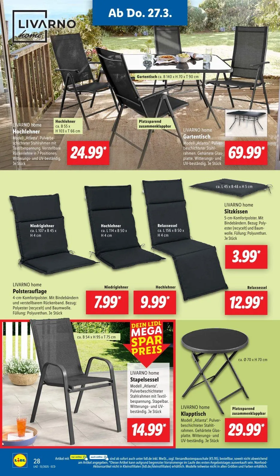 Lidl Prospekt von 24. März bis 29. März 2025 - Prospekt seite 36