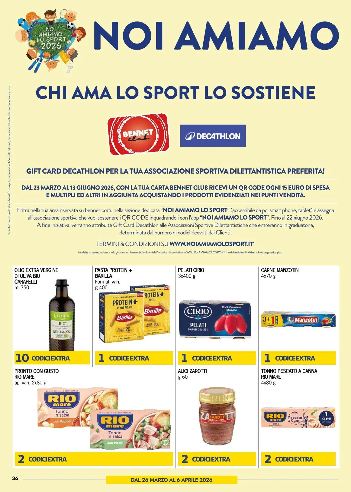 Bennet Volantino da 23 marzo a 6 aprile di 2026 - Pagina del volantino 36