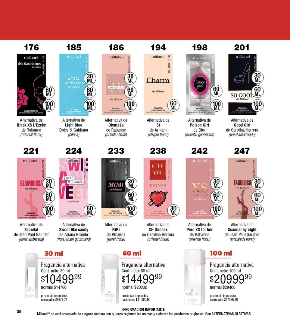 Ofertas de  Ofertas Millanel  27 de abril al 24 de mayo 2026 - Página 36 del catálogo