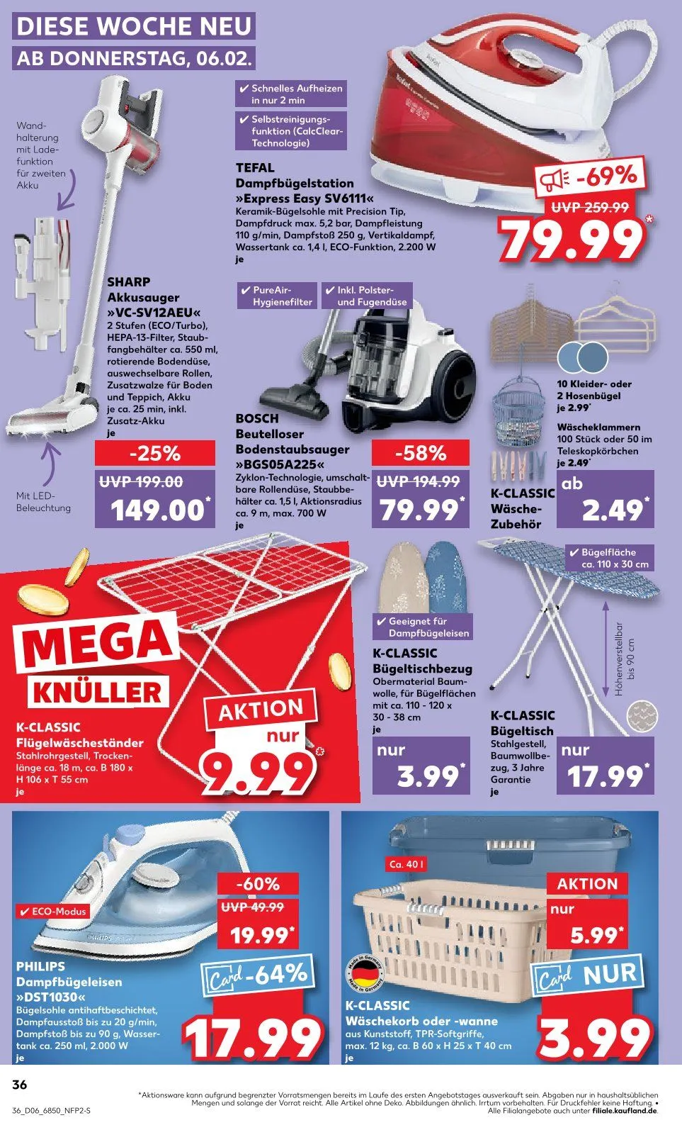 Kaufland Prospekt von 6. Februar bis 12. Februar 2025 - Prospekt seite 36