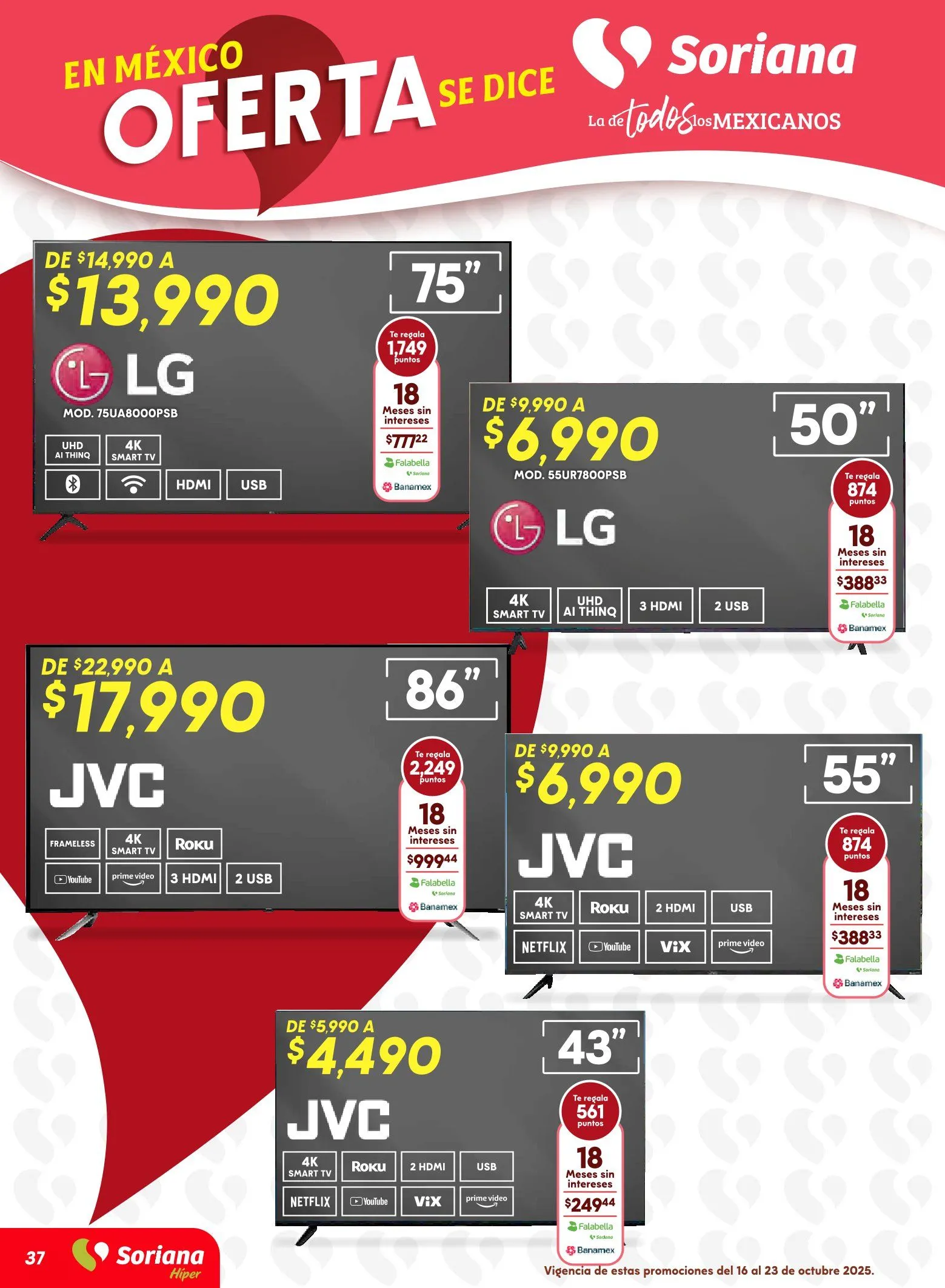 Catálogo de  Soriana Ofertas 16 de octubre al 29 de octubre 2025 - Pagina 36