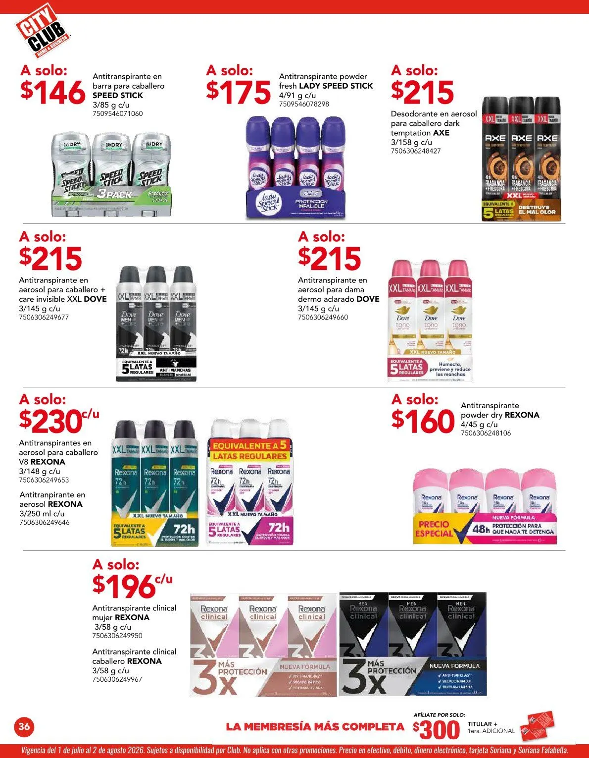 Catálogo de City Club Ofertas 1 de julio al 31 de julio 2026 - Pagina 36