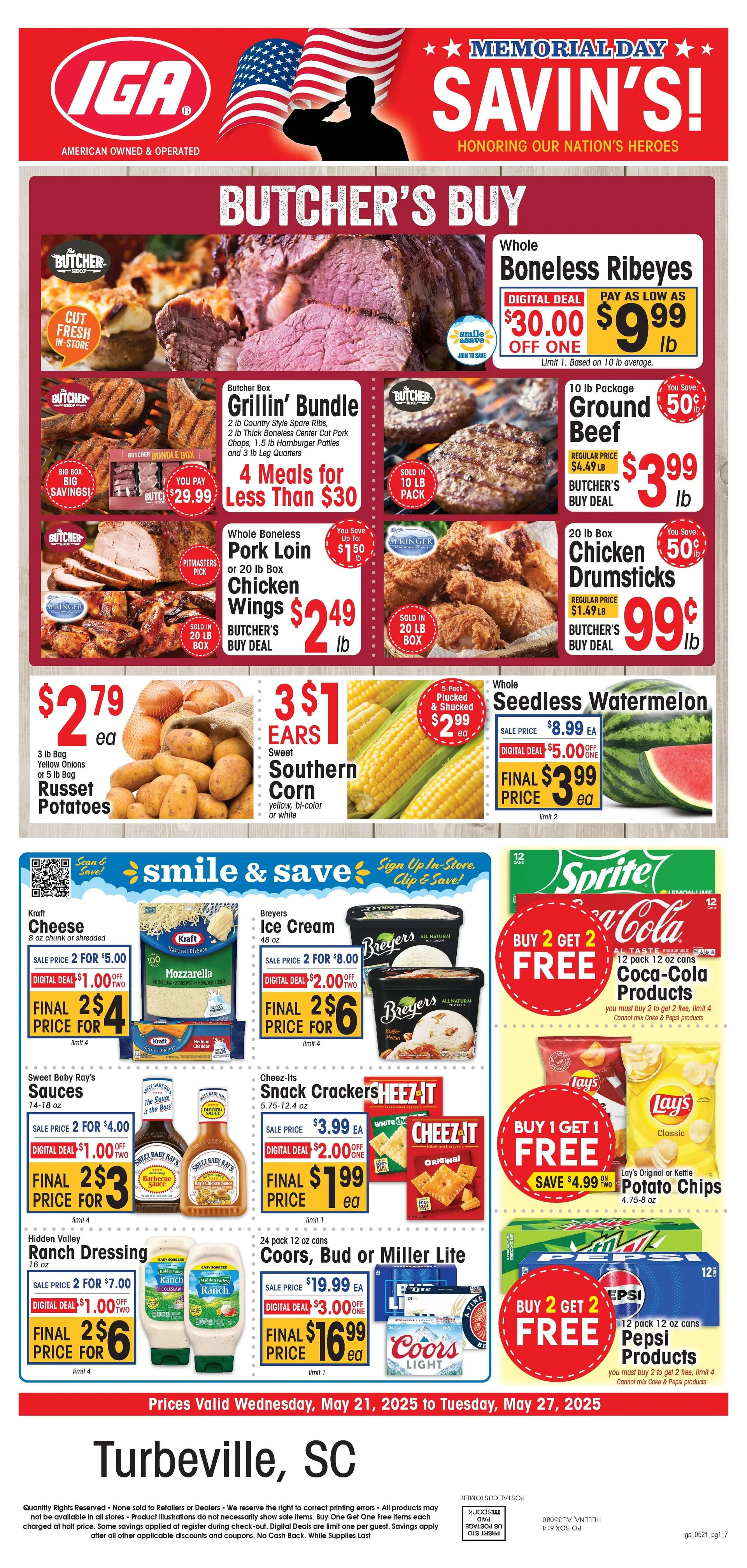 Weekly ad IGA Sales from May 21 to May 27 2025 - Page