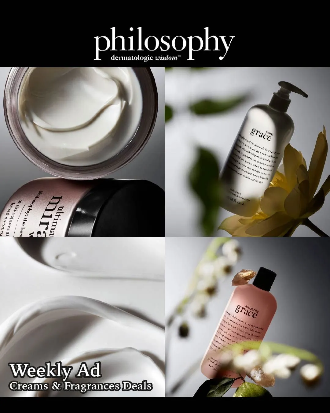 Weekly ad Philosophy Creams & Fragrances Deals from August 31 to September 15 2025 - Page 1