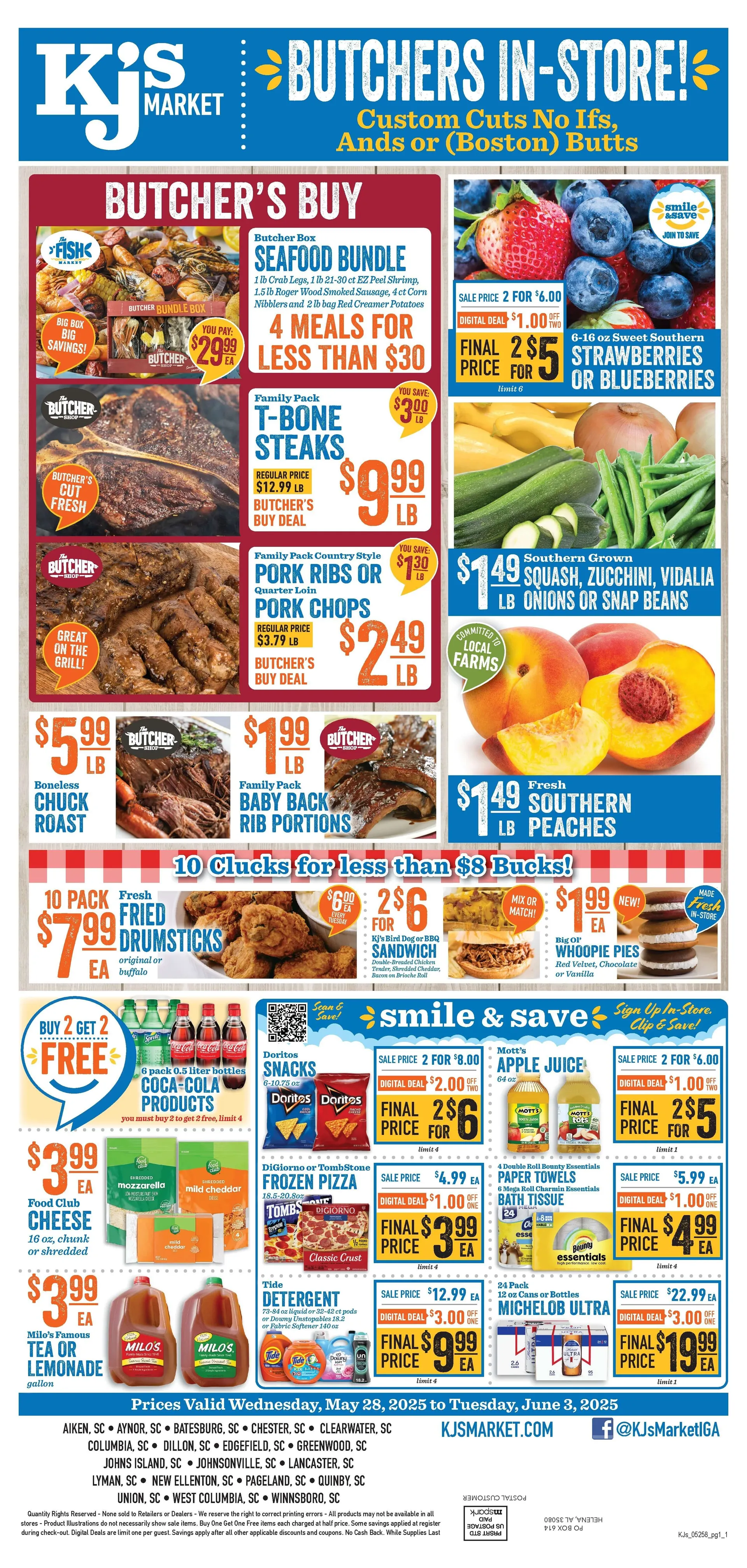 Weekly ad KJ´s Market Sales from May 28 to June 3 2025 - Page 