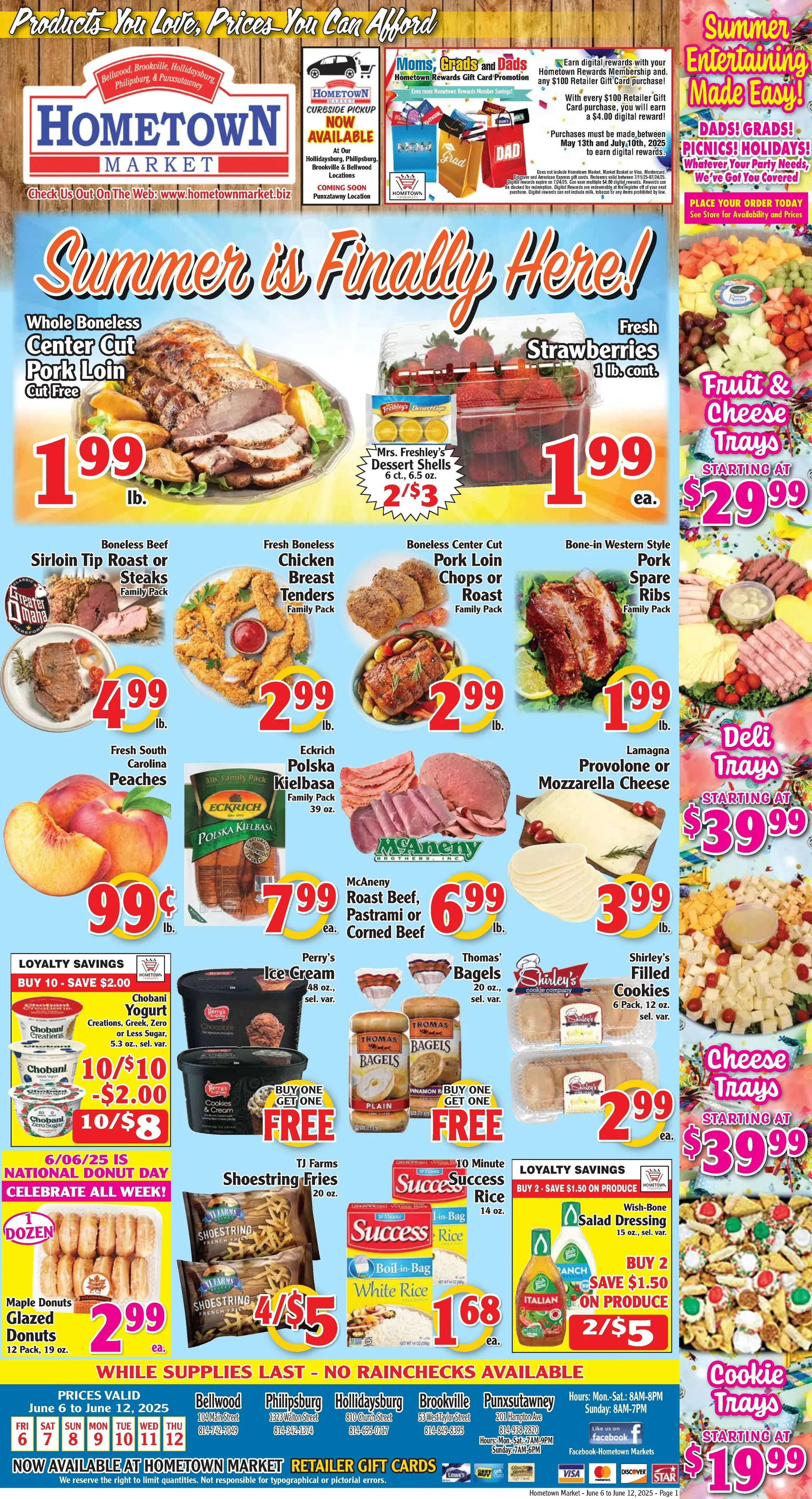 Weekly ad Hometown Market Sales from June 6 to June 12 2025 - Page