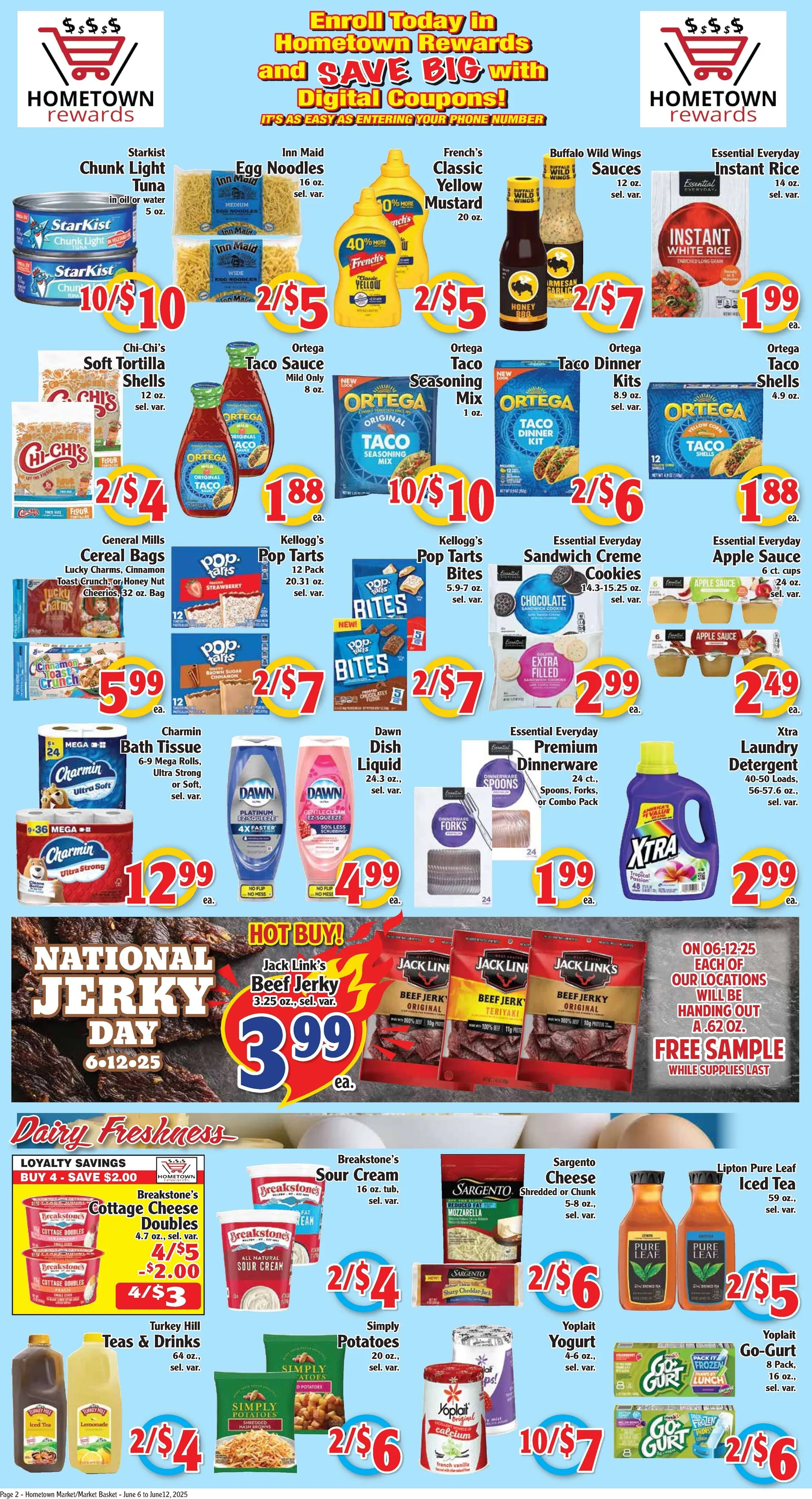 Weekly ad Hometown Market Sales from June 6 to June 12 2025 - Page 2