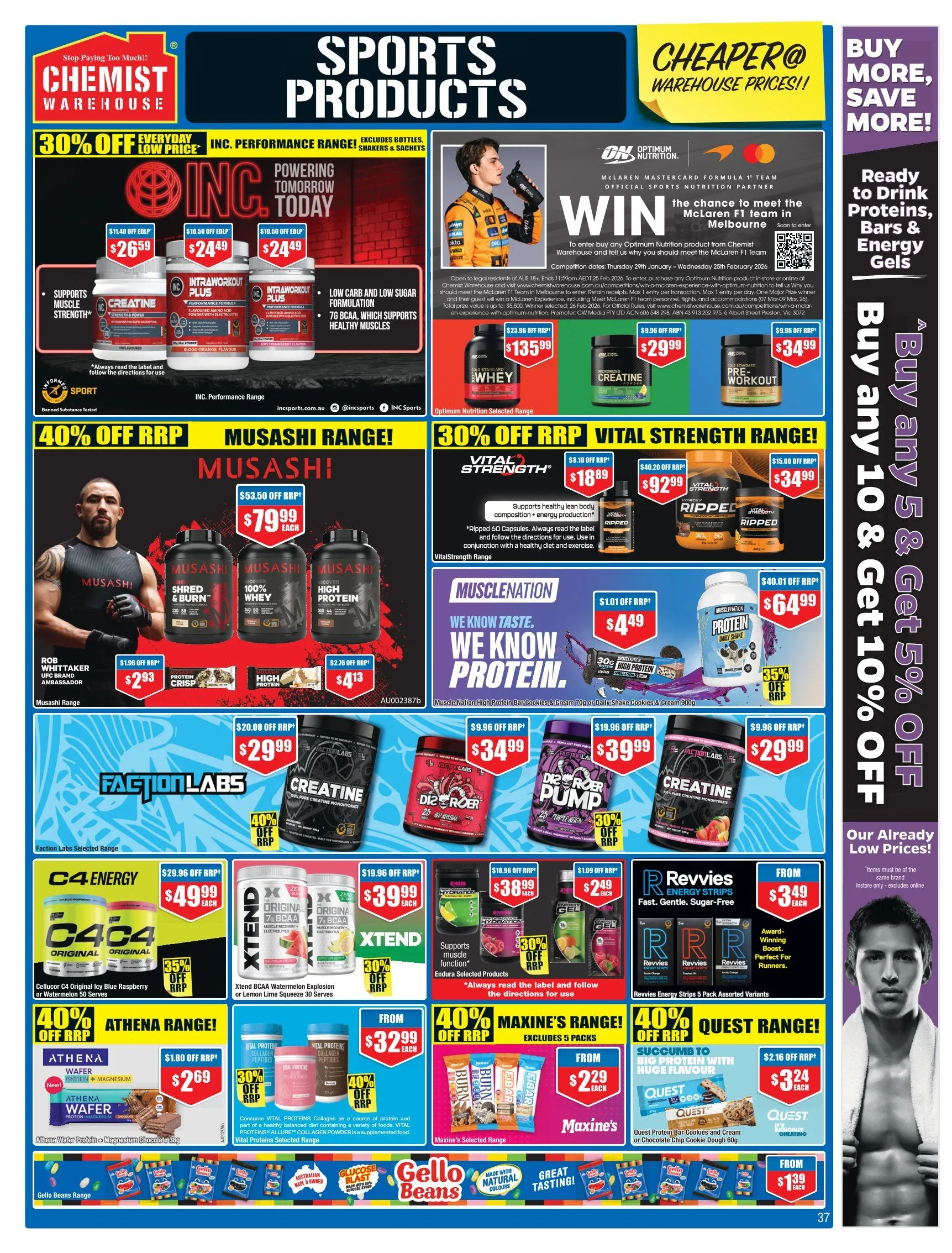Chemist Warehouse Sales - Catalogue valid from 6 February to 12 February 2026 - page 37