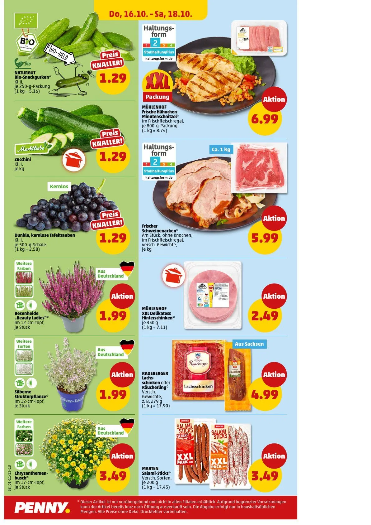 Penny Prospekte von 13. Oktober bis 18. Oktober 2025 - Prospekt seite 36