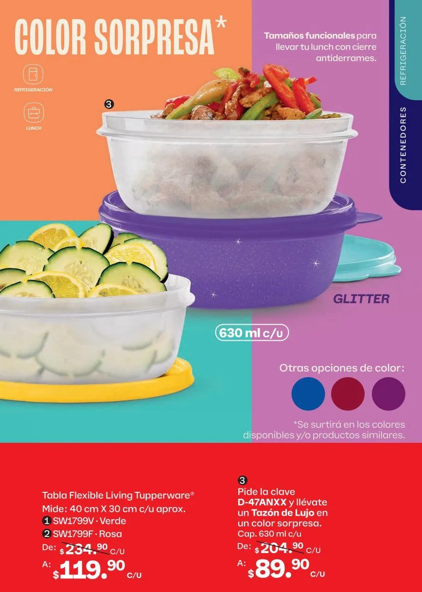 Catálogo de Tupperware Ofertas 15 de junio al 12 de julio 2026 - Pagina 37