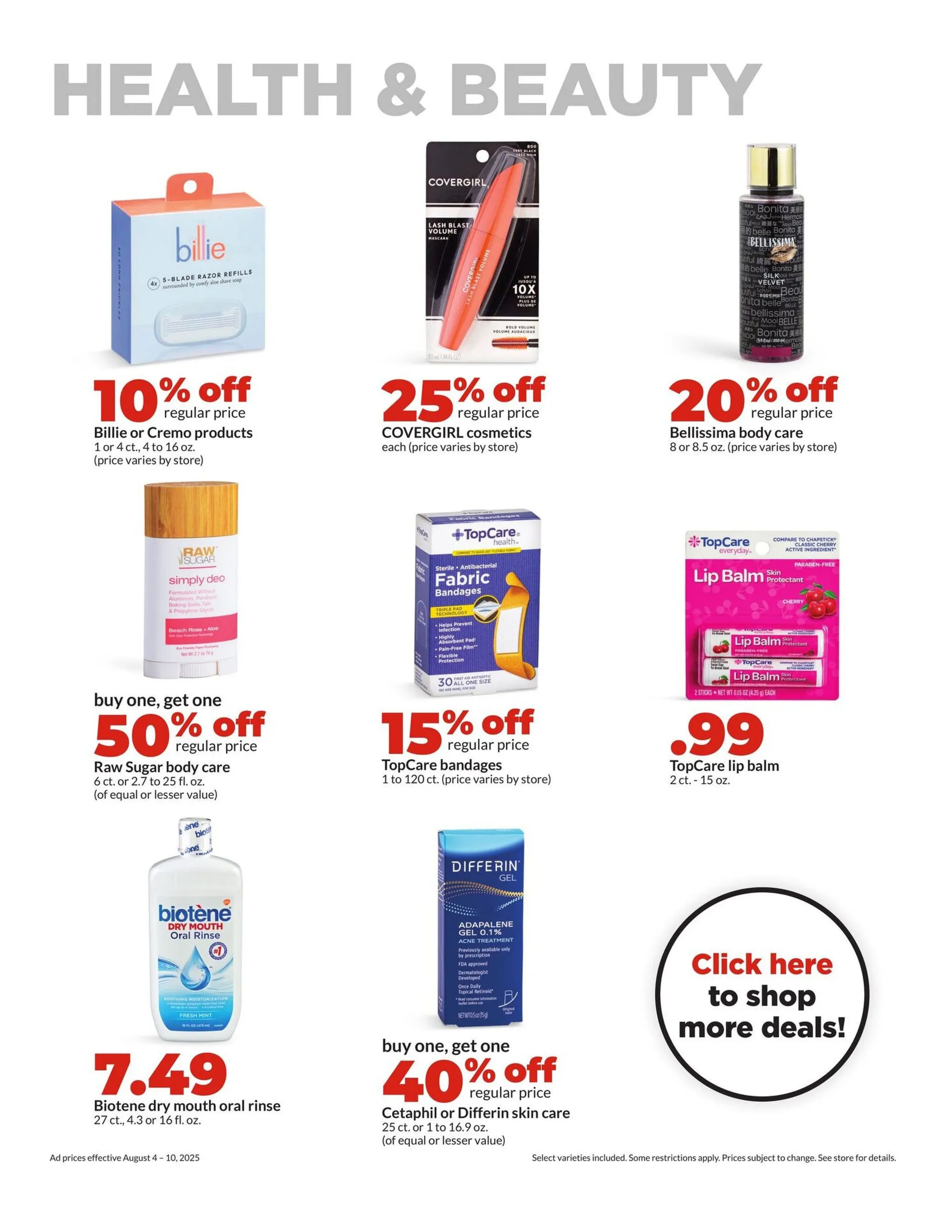 Weekly ad HyVee Sales from August 4 to August 11 2025 - Page 32