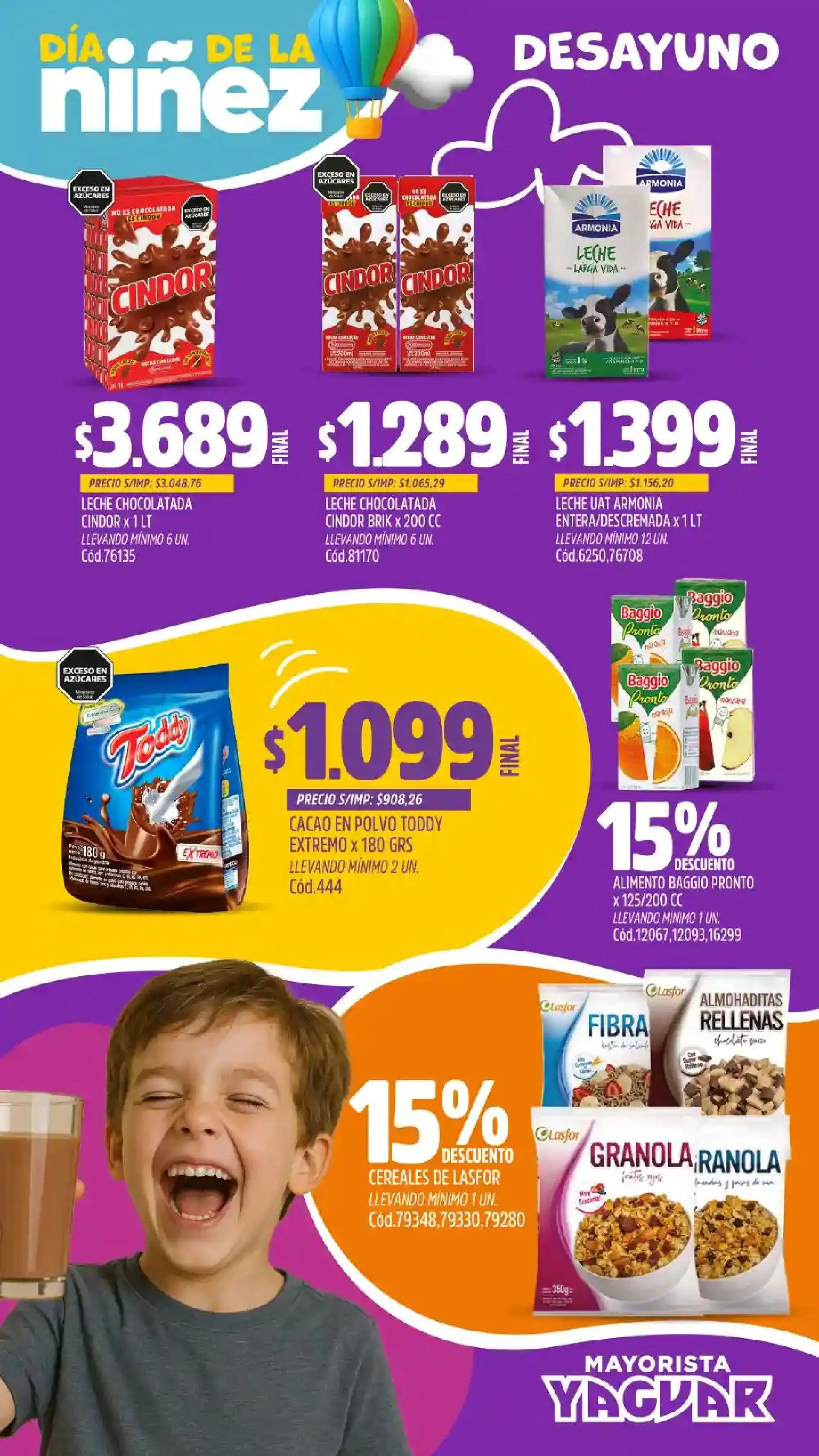 Ofertas de Ofertas Yaguar 4 de agosto al 10 de agosto 2025 - Página 44 del catálogo