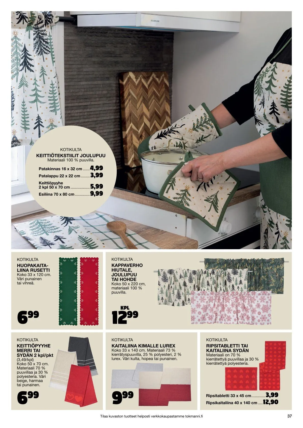  Tokmanni Tarjoukset voimassa alkaen 28. marraskuuta - 24. joulukuuta 2025 - Tarjouslehti sivu 37