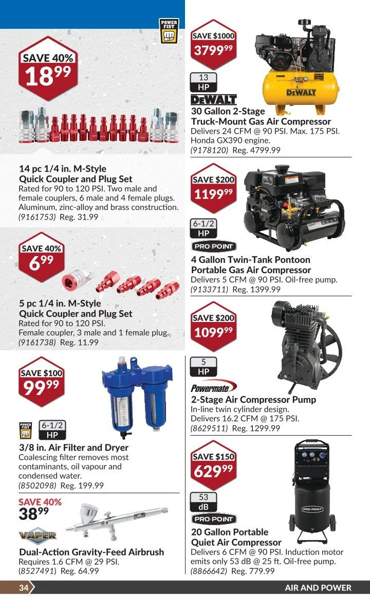Princess Auto Sales from March 25 to April 6 2025 - flyer page 32