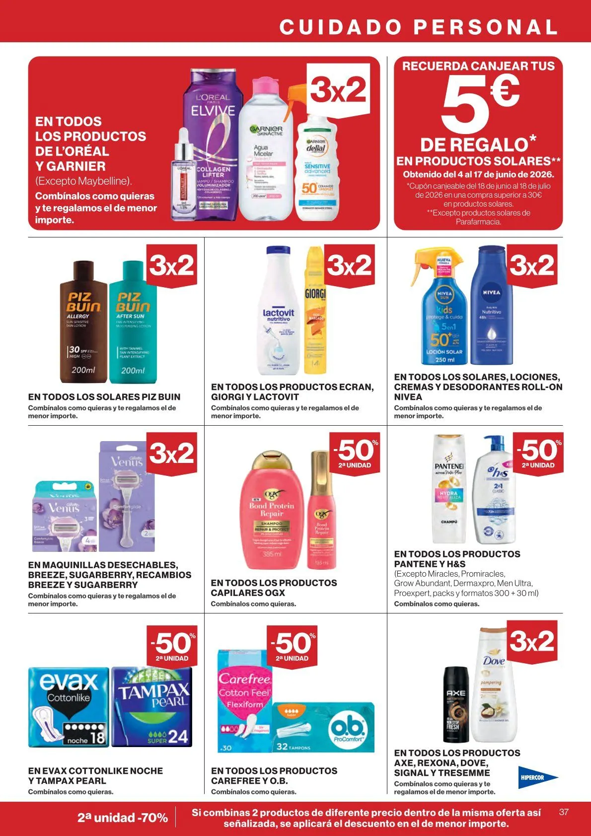 Catálogo de Hipercor Ofertas 18 de junio al 30 de junio 2026 - Página 37