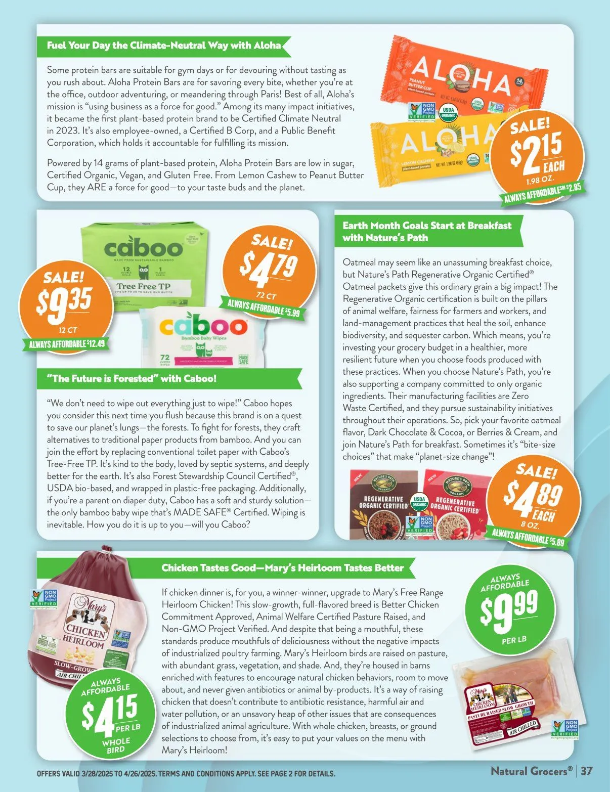 Weekly ad Natural Grocers Deals from April 4 to April 30 2025 - Page 44