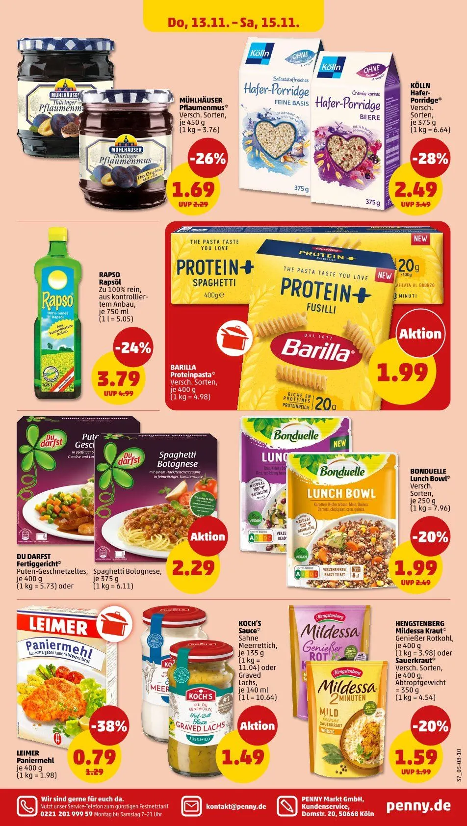 Penny Angebote von 10. November bis 15. November 2025 - Prospekt seite 37