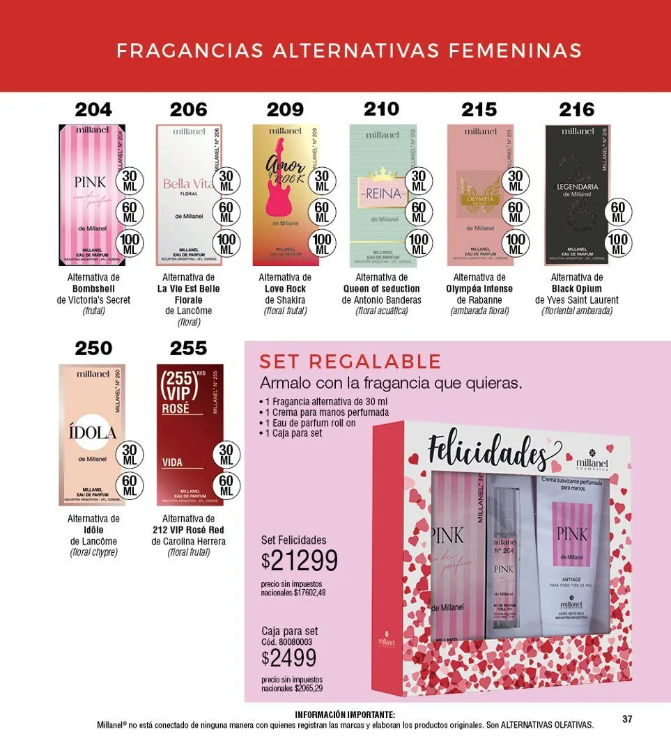 Ofertas de  Ofertas Millanel  27 de abril al 24 de mayo 2026 - Página 37 del catálogo