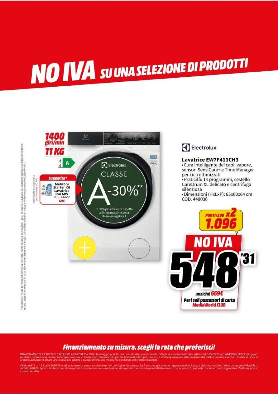 Volantini MEDIAWORLD da 1 aprile a 12 aprile di 2026 - Pagina del volantino 37