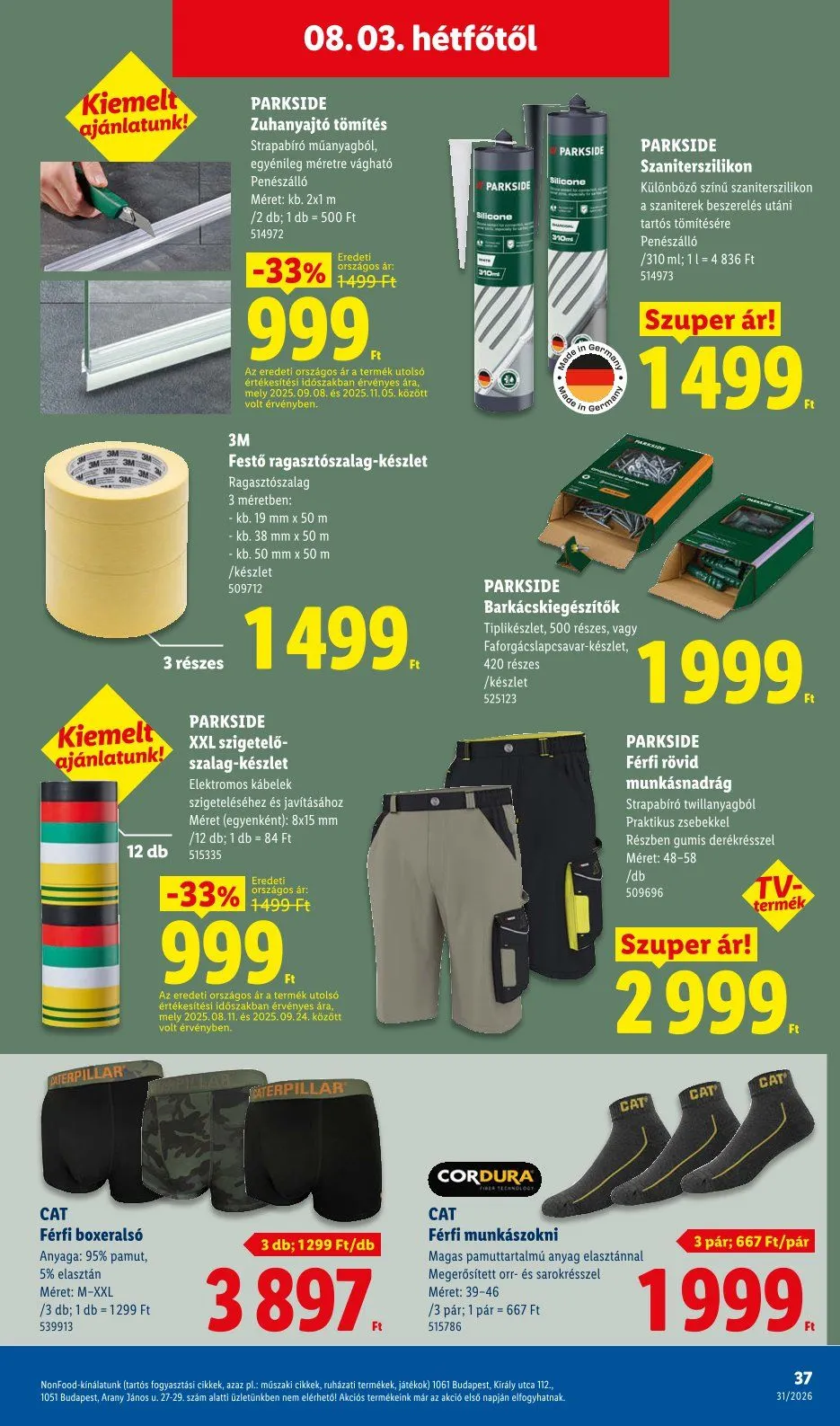 Katalógus Lidl  július 30.-tól augusztus 8.-ig 2026. - Oldal 37